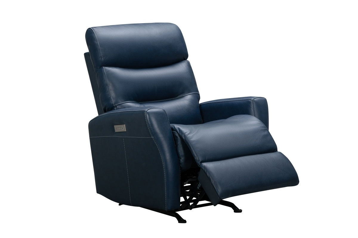 Donavan Power Recliner - Marco Navy Blue — alternate view 2