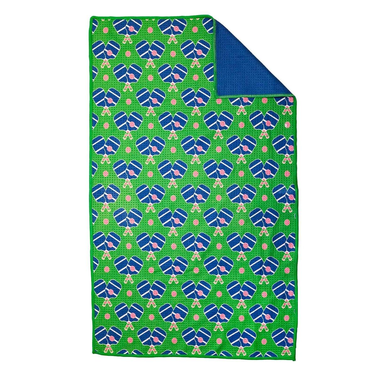 Pickleball Fun Blu Kitchen Tea Towel