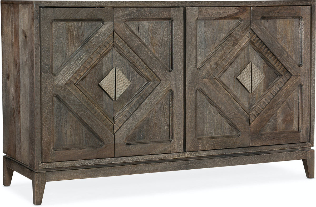 Commerce & Market Carved Accent Chest — alternate view 2
