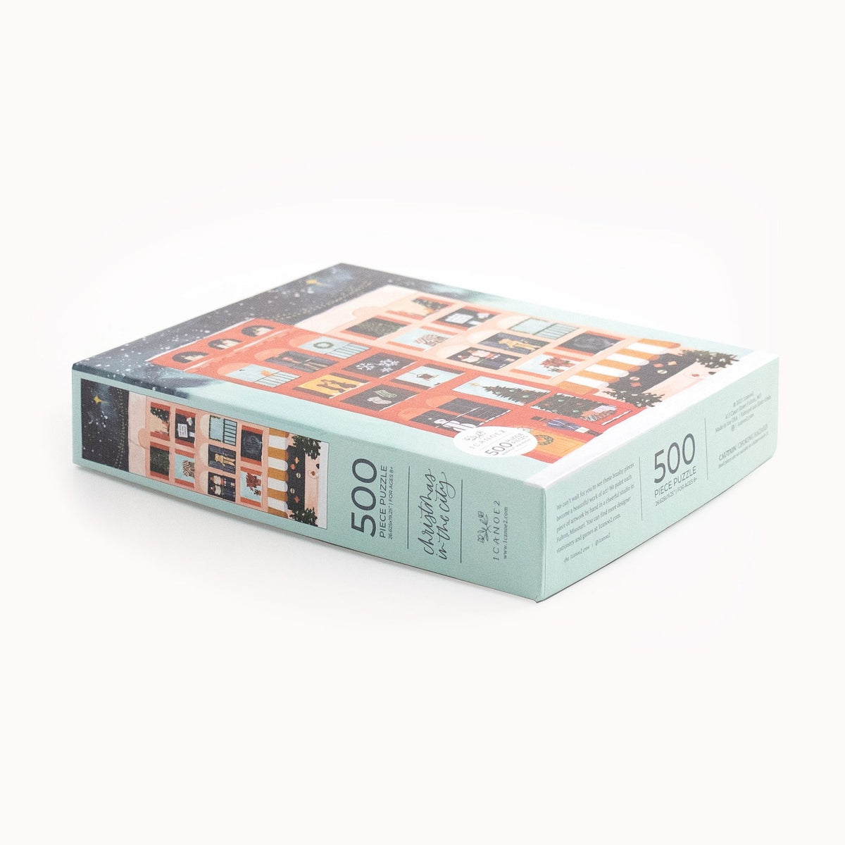 Christmas in the City - 500 Piece Jigsaw Puzzle — alternate view 4