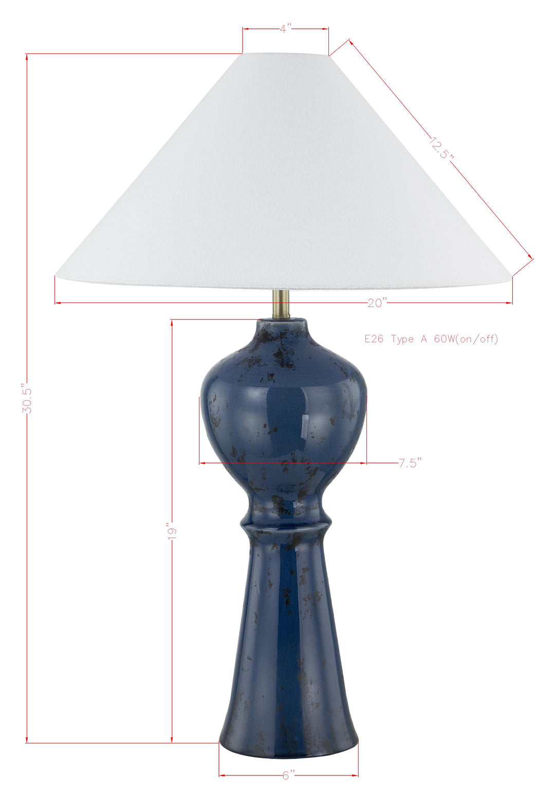 Elsie Table Lamp — alternate view 3