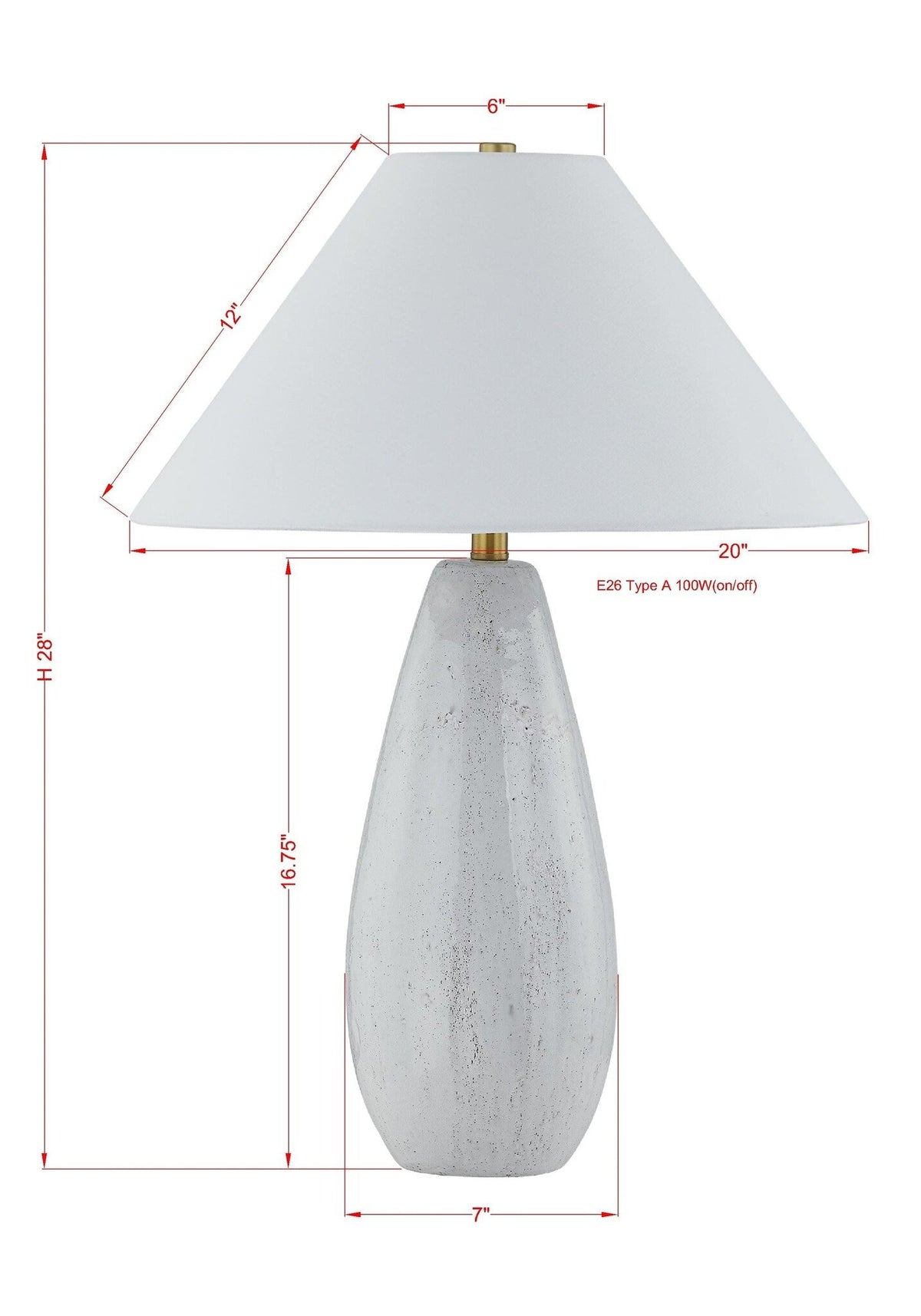 Veyda Table Lamp — alternate view 2