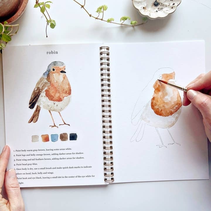 Birds Watercolor Workbook — alternate view 3