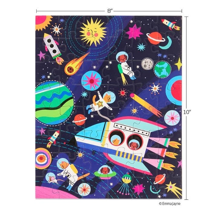 Pets In Space 48 Piece Puzzle Snax — alternate view 3