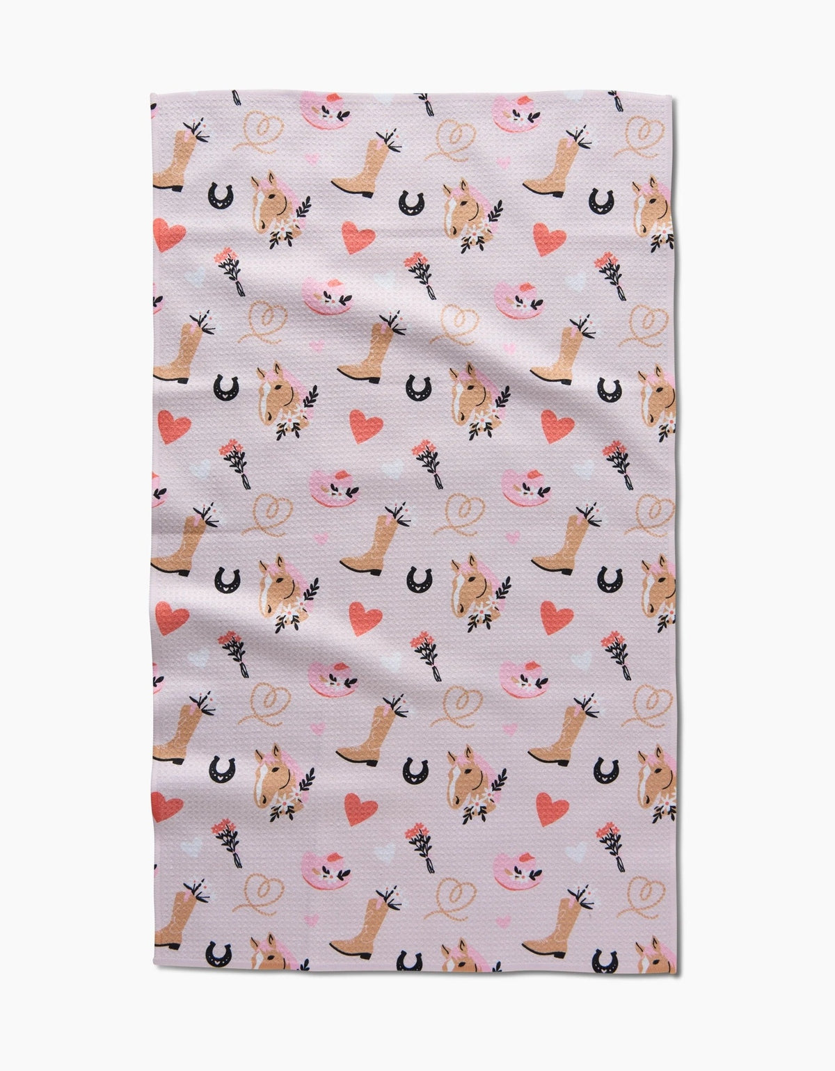 Cowgirl Love Tea Towel — alternate view 2
