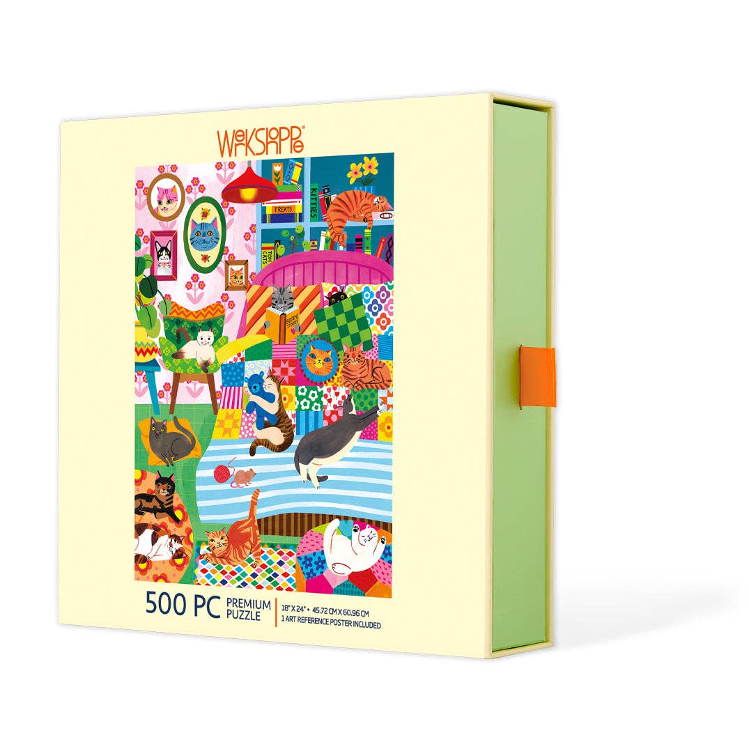 Cat Nap Stories 500 Piece Puzzle — alternate view 5