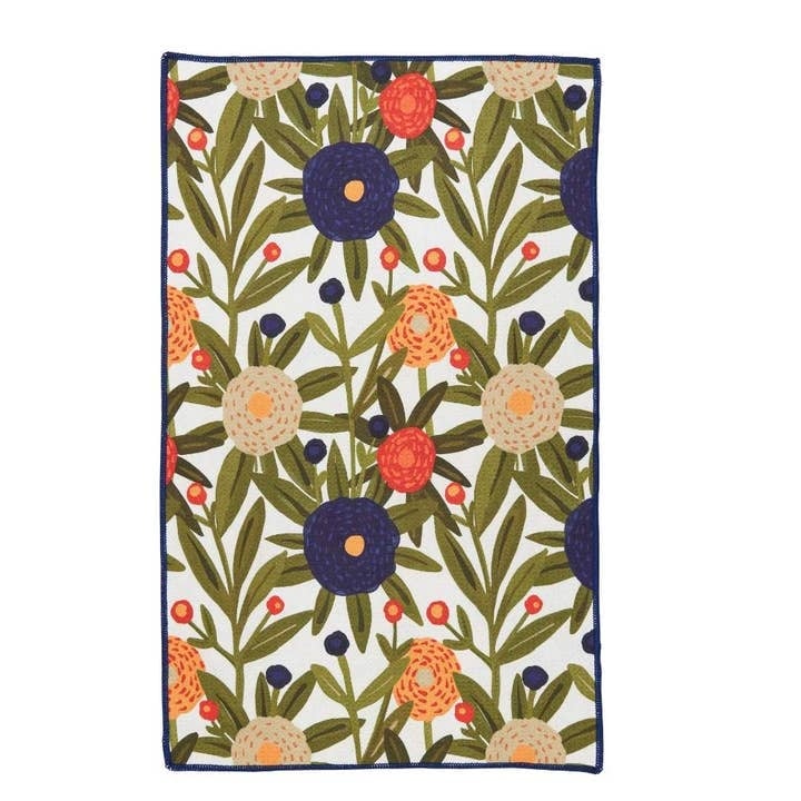 Harvest Sunshine Blu Kitchen Tea Towel — alternate view 3