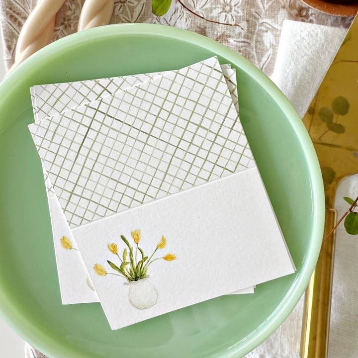 Tulips Place Cards — alternate view 2