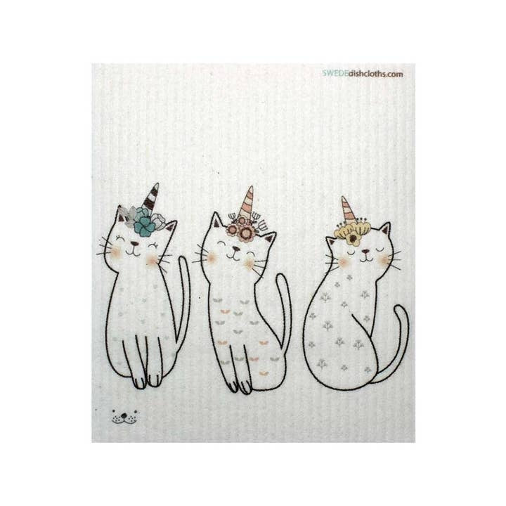 Swedish Dishcloth Caticorn — alternate view 2