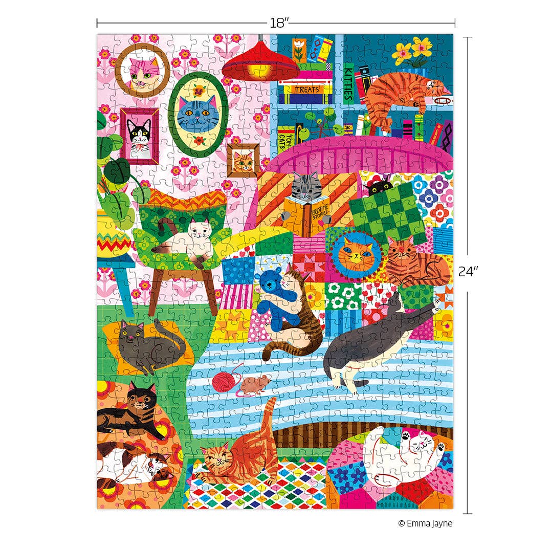 Cat Nap Stories 500 Piece Puzzle — alternate view 3