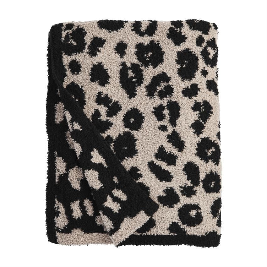 Tan Leopard Blanket — alternate view 5
