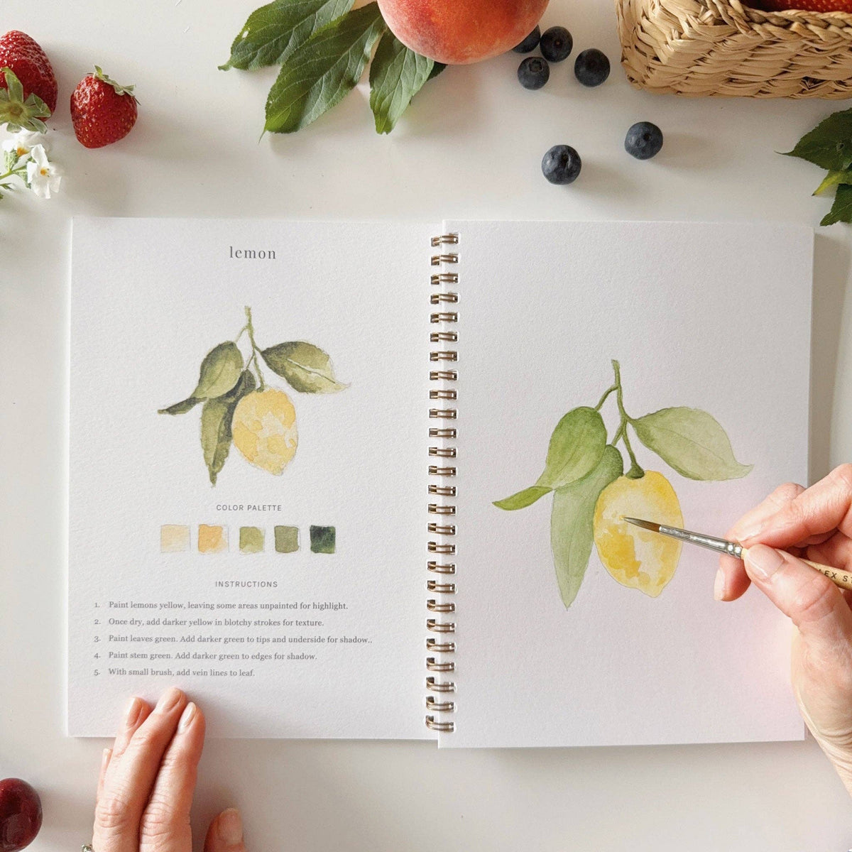 Fruit Watercolor Workbook — alternate view 6