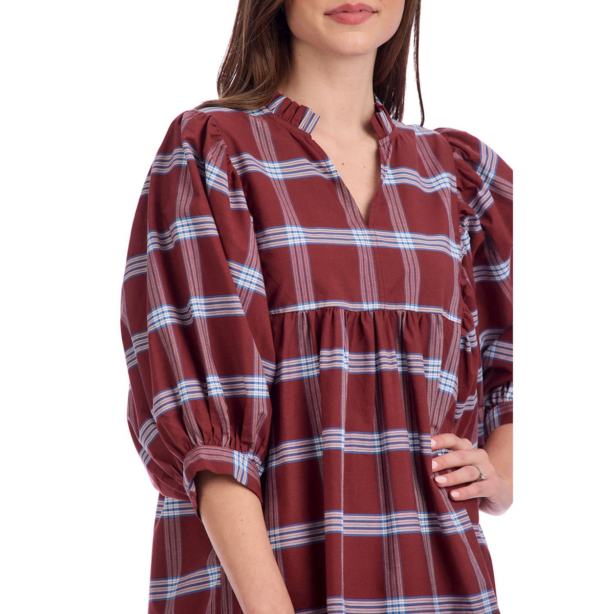 Shipley Plaid Dress — alternate view 3