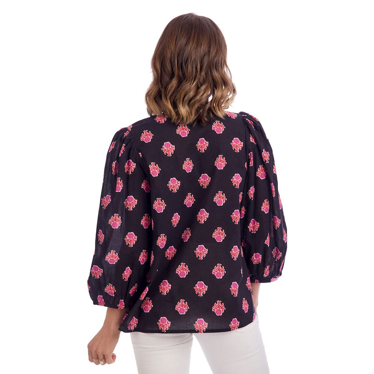 Martie Balloon Sleeve Top — alternate view 3