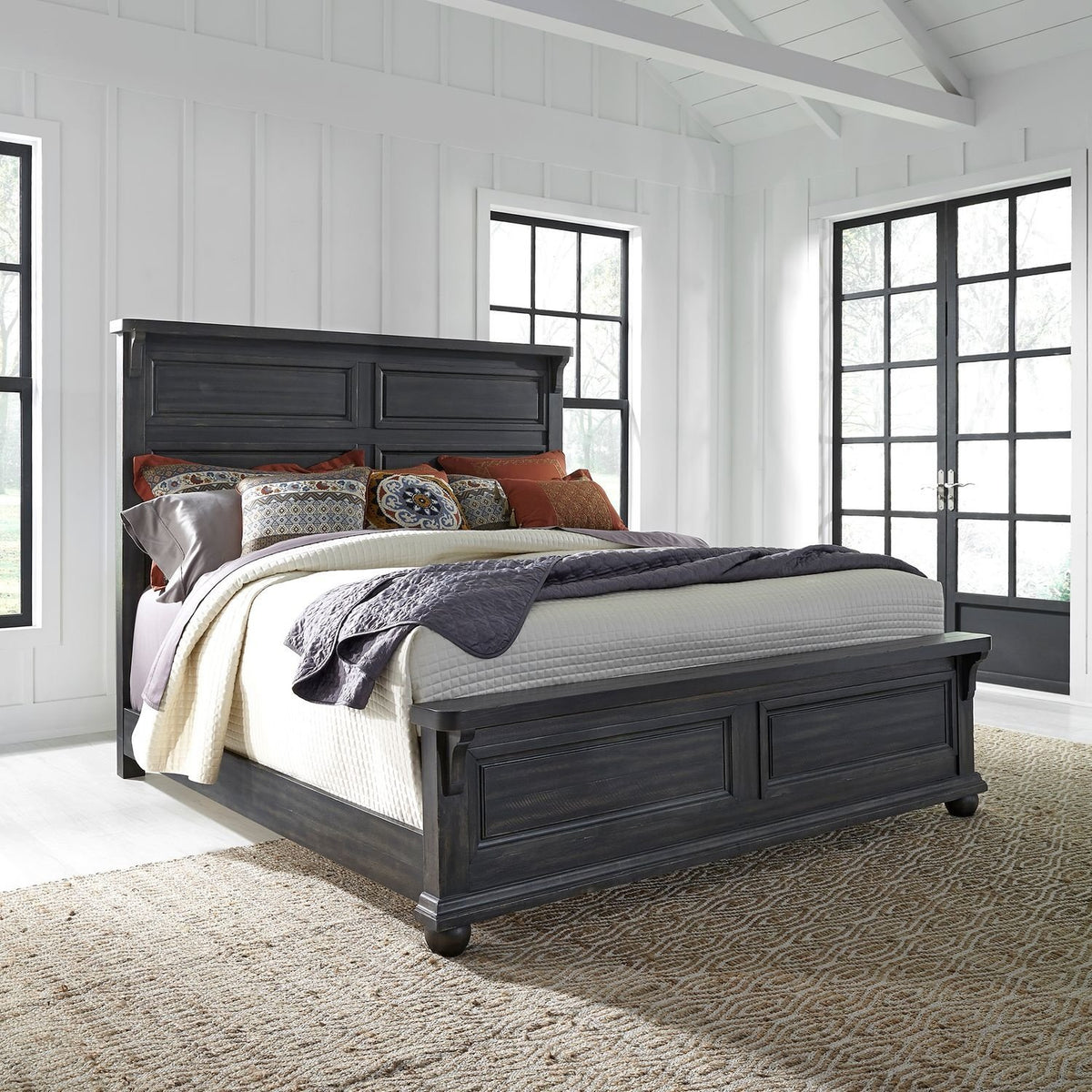 Harvest Home King Panel Bed