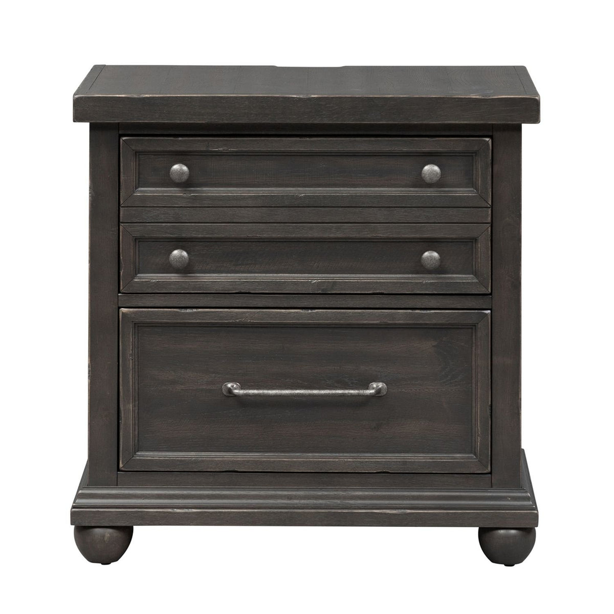 Harvest Home Night Stand w/ Charging Station — alternate view 3