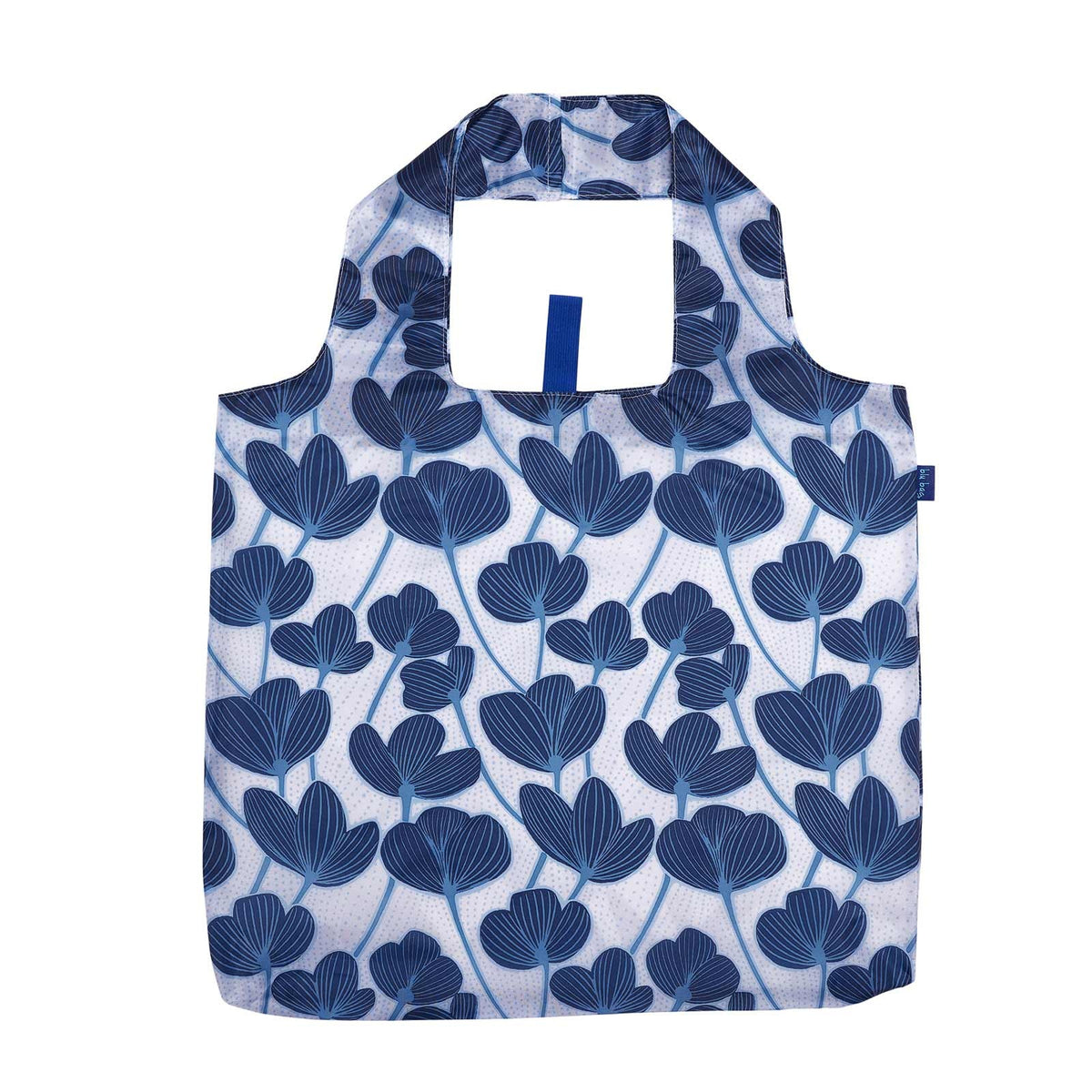 Modern Poppy Blu Bag Reusable Shopper Tote — alternate view 3