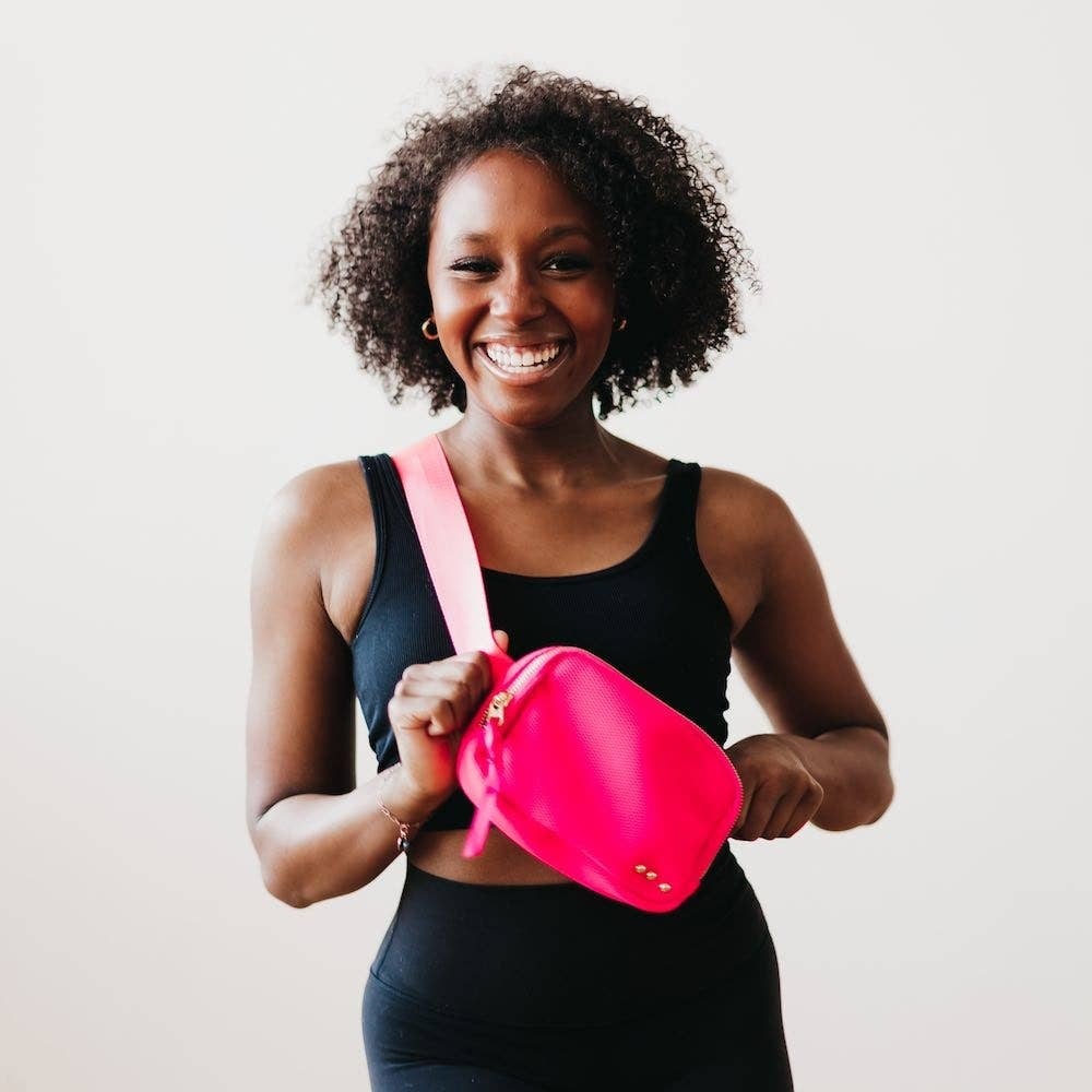 Brooklyn Bum Bag - Pink — alternate view 2