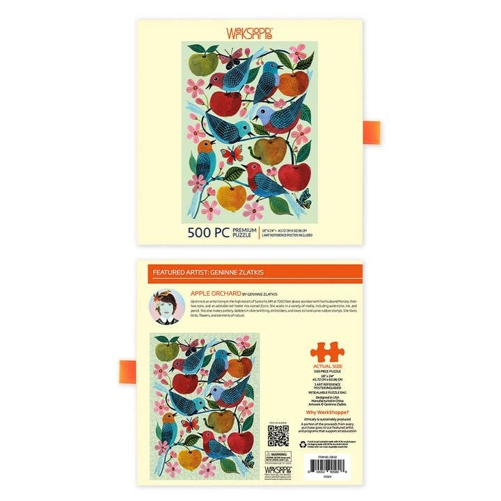 Apple Orchard 500 Piece Puzzle — alternate view 2
