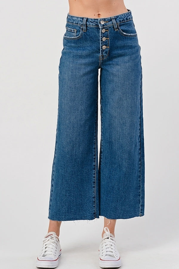 High Rise Wide Leg Jeans — alternate view 8
