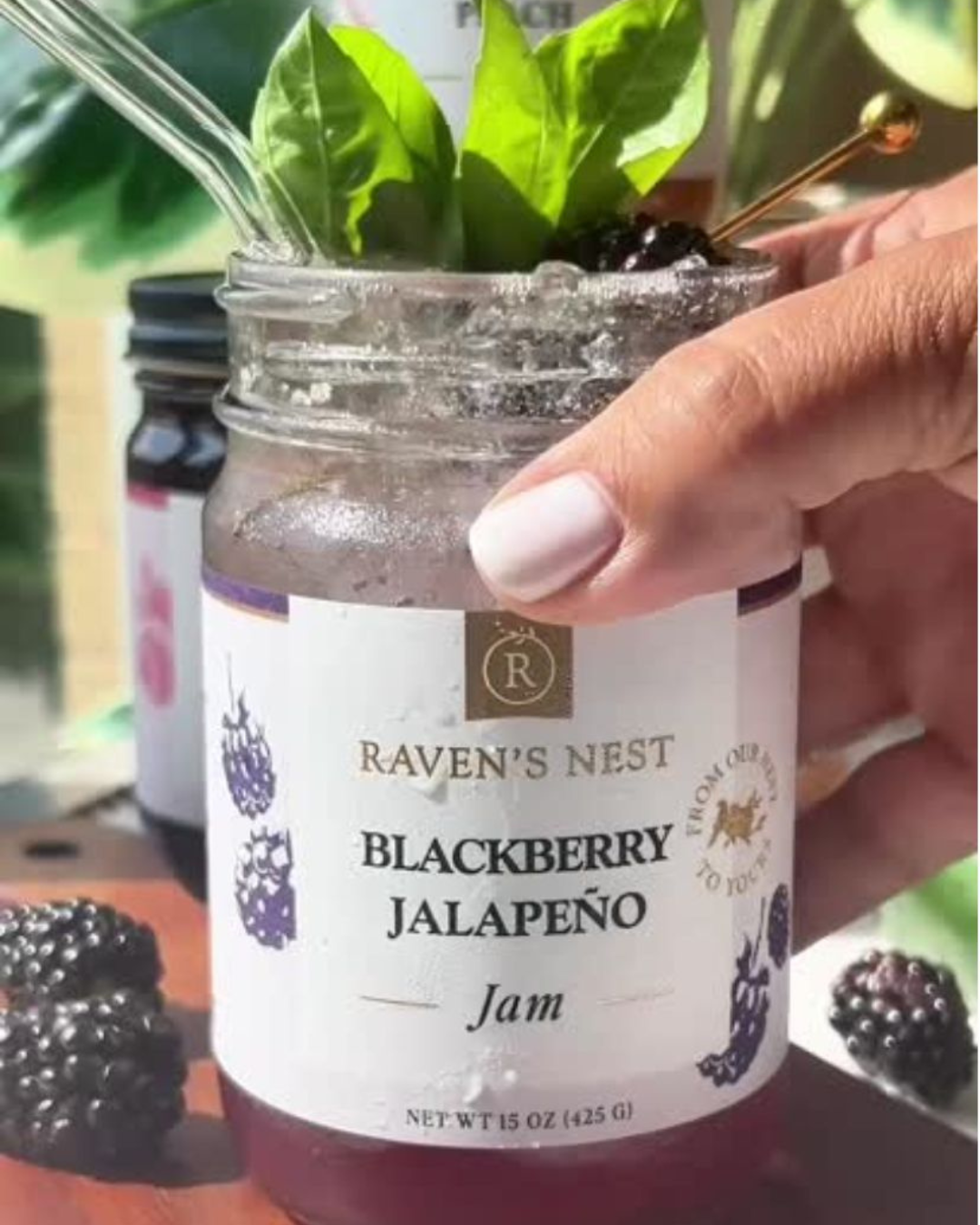 Blackberry Jalapeño Jam — alternate view 5