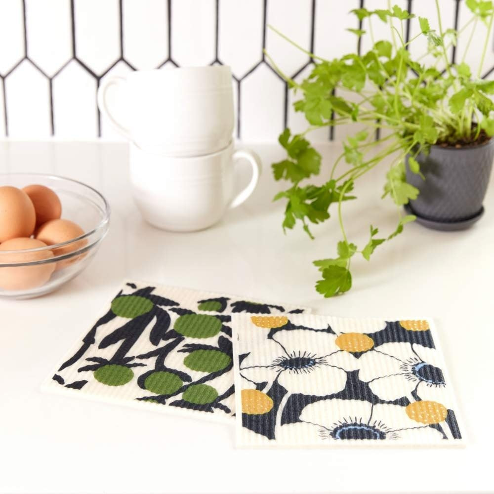 Windflower Blu Cloths Reusable Sponge-Cloth, Set of 2 — alternate view 2