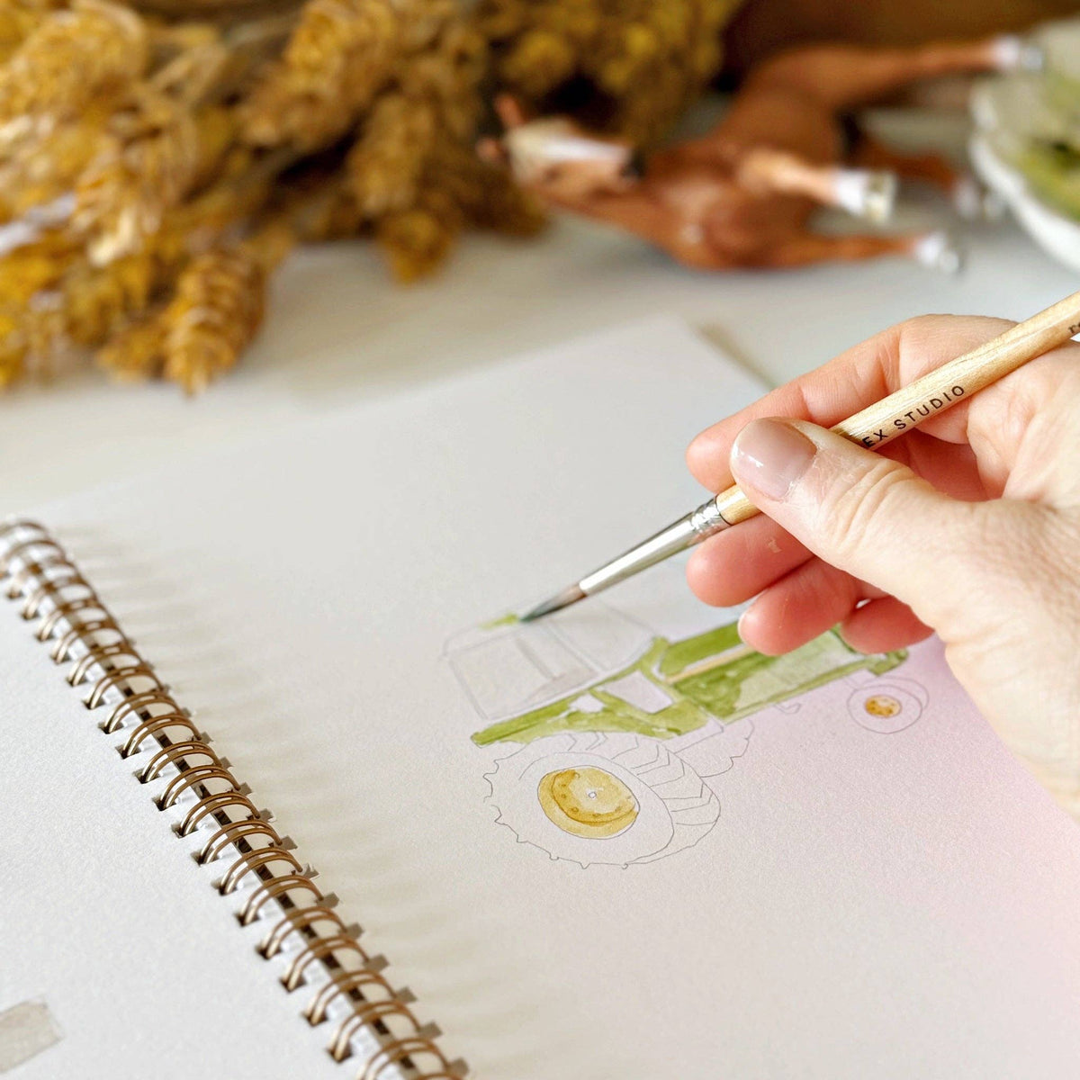 Farm Watercolor Workbook — alternate view 6