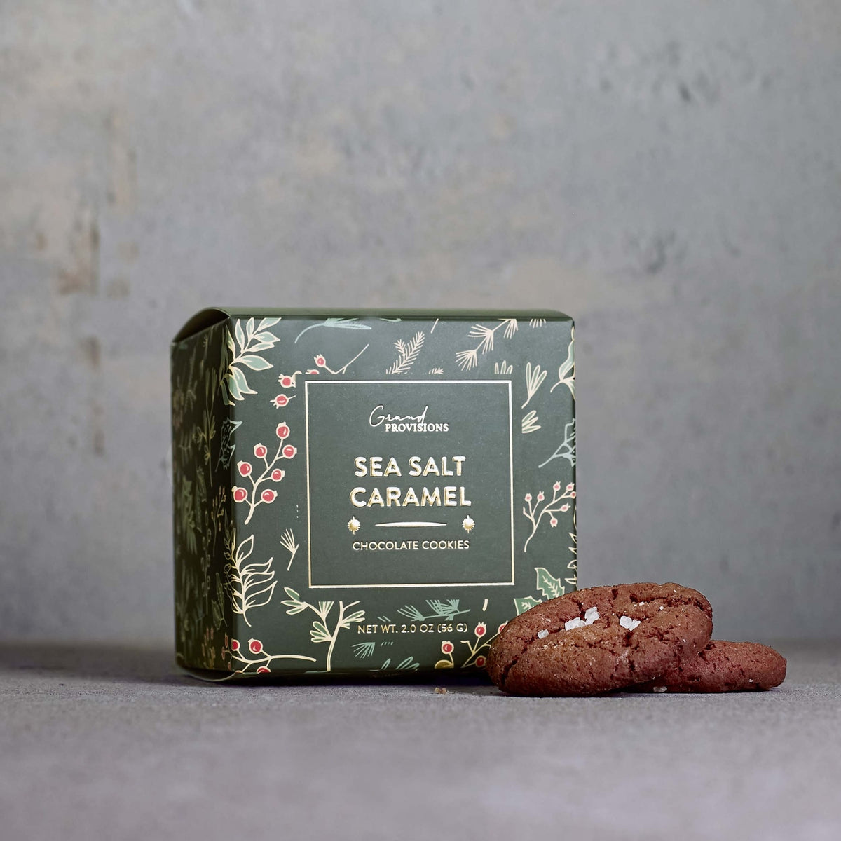 Holiday Sea Salt Caramel Cocoa Cookies — alternate view 3