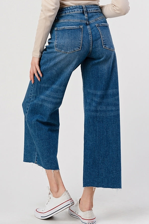 High Rise Wide Leg Jeans — alternate view 3