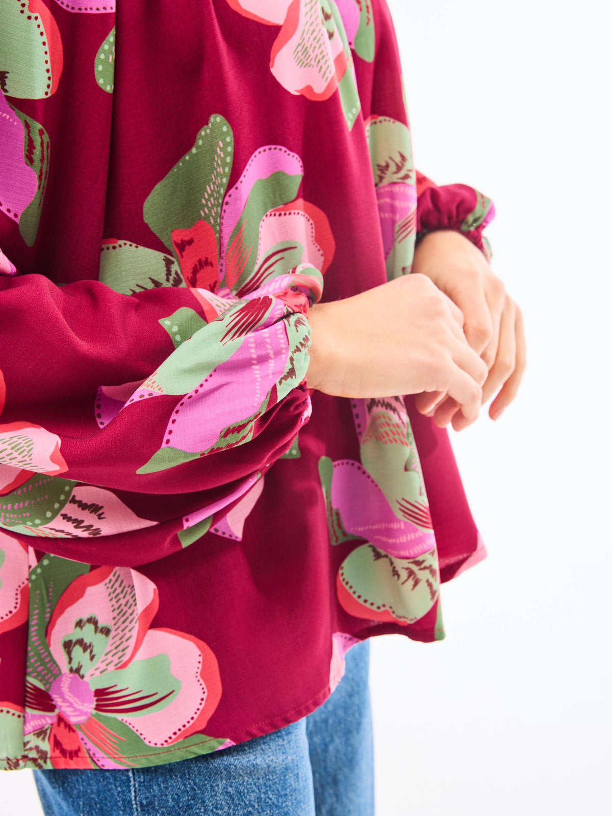 Janelle Top | Center Stage Plum — alternate view 6