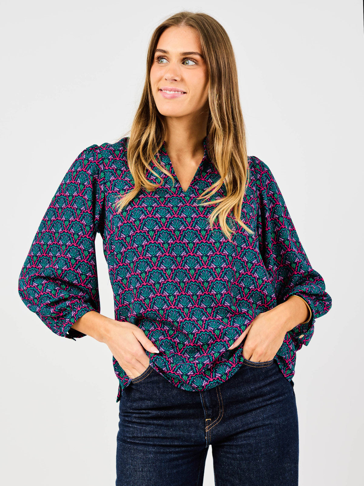 Aria Top | Second Glance Pink — alternate view 7