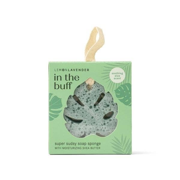 In the Buff Super Sudsy Soap Sponge-Aloe — alternate view 2