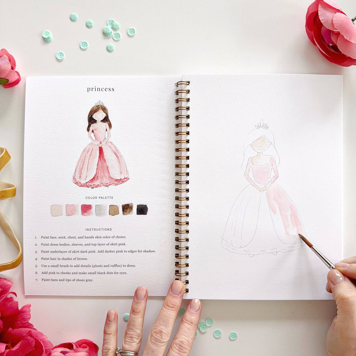 Fairytale Watercolor Workbook — alternate view 3