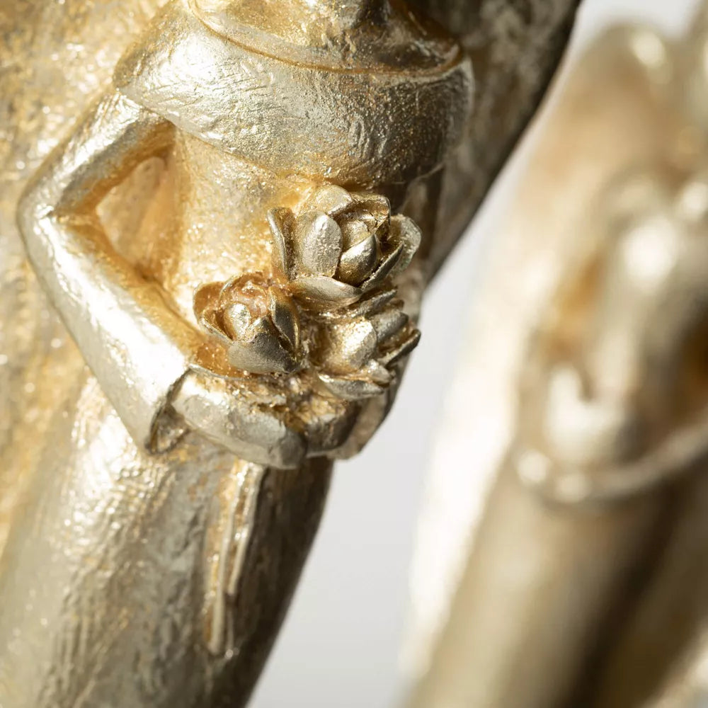 Sleek Gold Angel — alternate view 2
