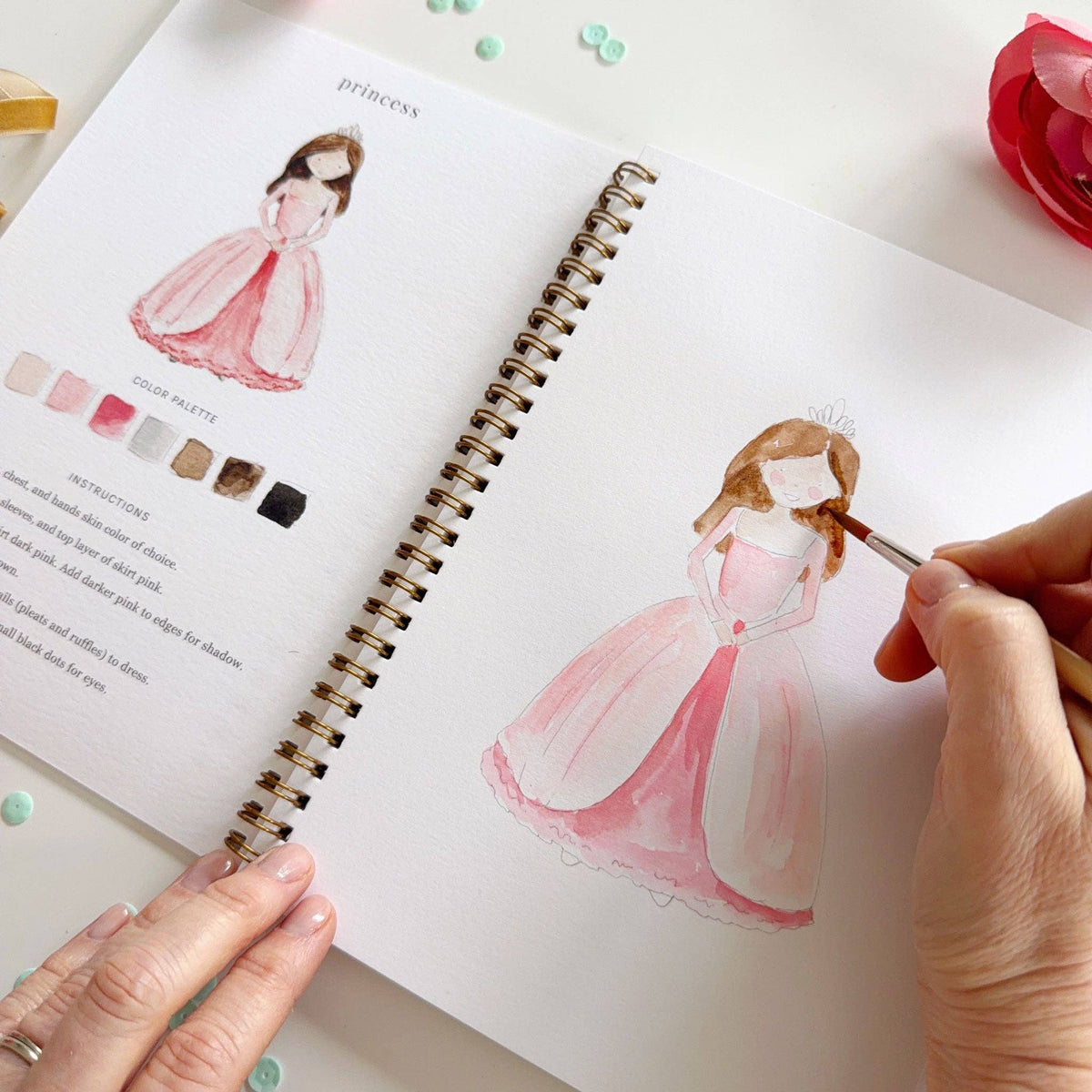 Fairytale Watercolor Workbook — alternate view 5