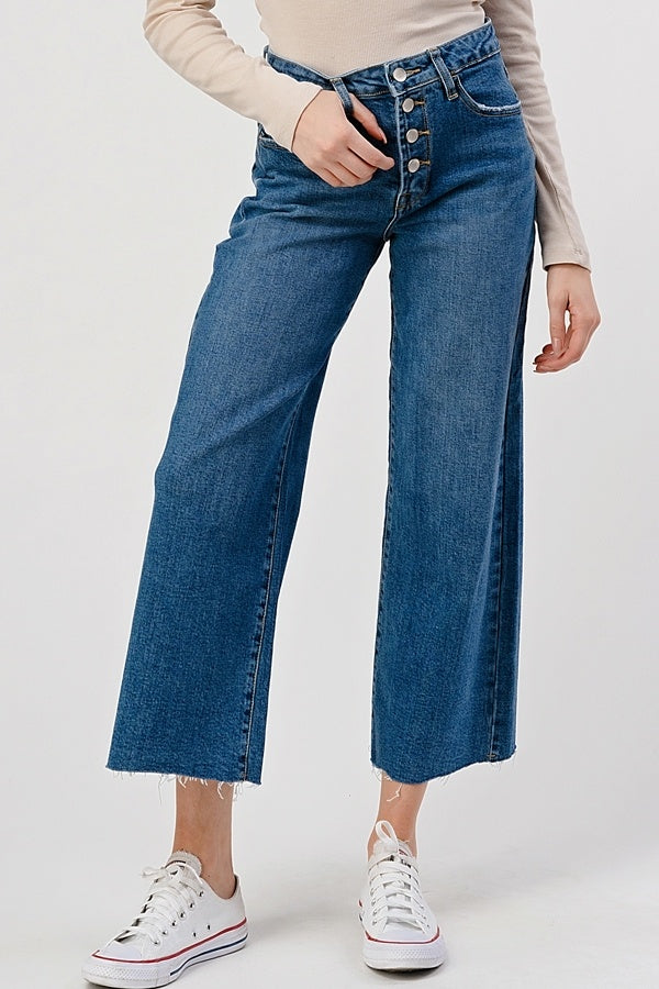 High Rise Wide Leg Jeans — alternate view 6
