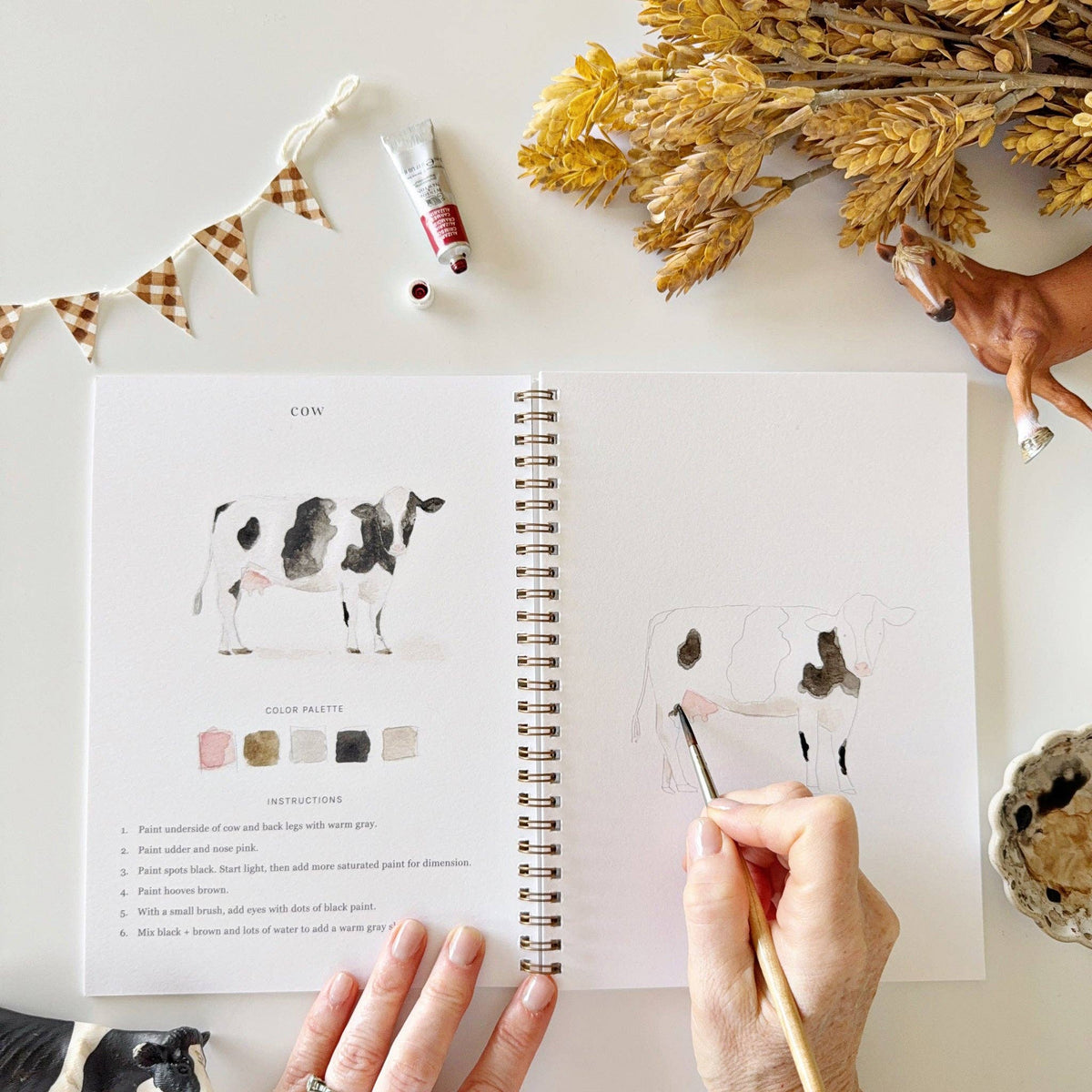 Farm Watercolor Workbook — alternate view 3