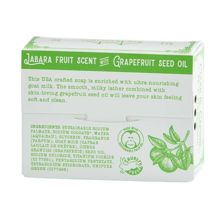 Jabara Goat Milk 5oz Pressed Bar Soap — alternate view 3