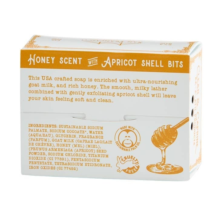Honey Goat Milk 5oz Pressed Bar Soap — alternate view 3
