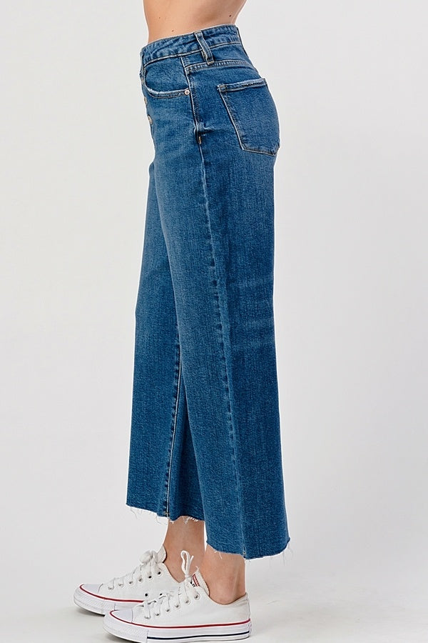 High Rise Wide Leg Jeans — alternate view 4