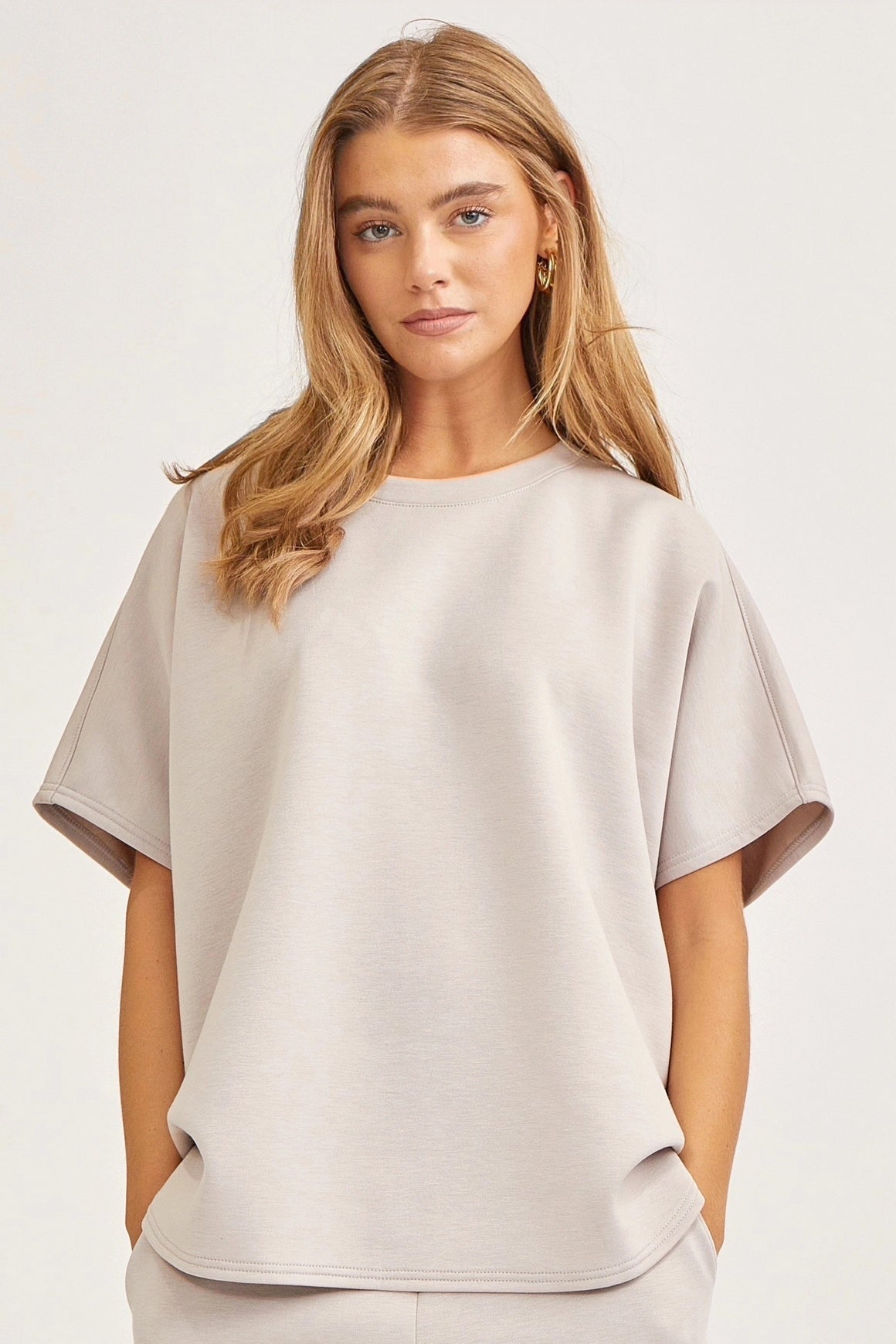Poncho Top + Bell Bottom Modal Set — alternate view 3