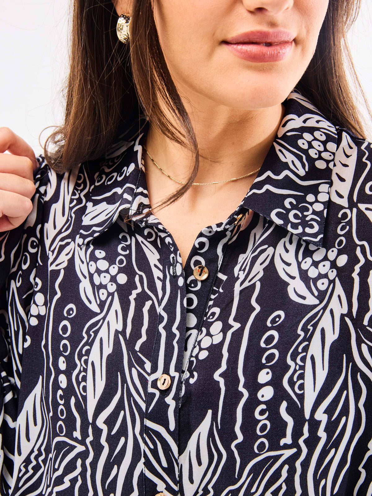 Ava Dress | After Midnight Black — alternate view 8