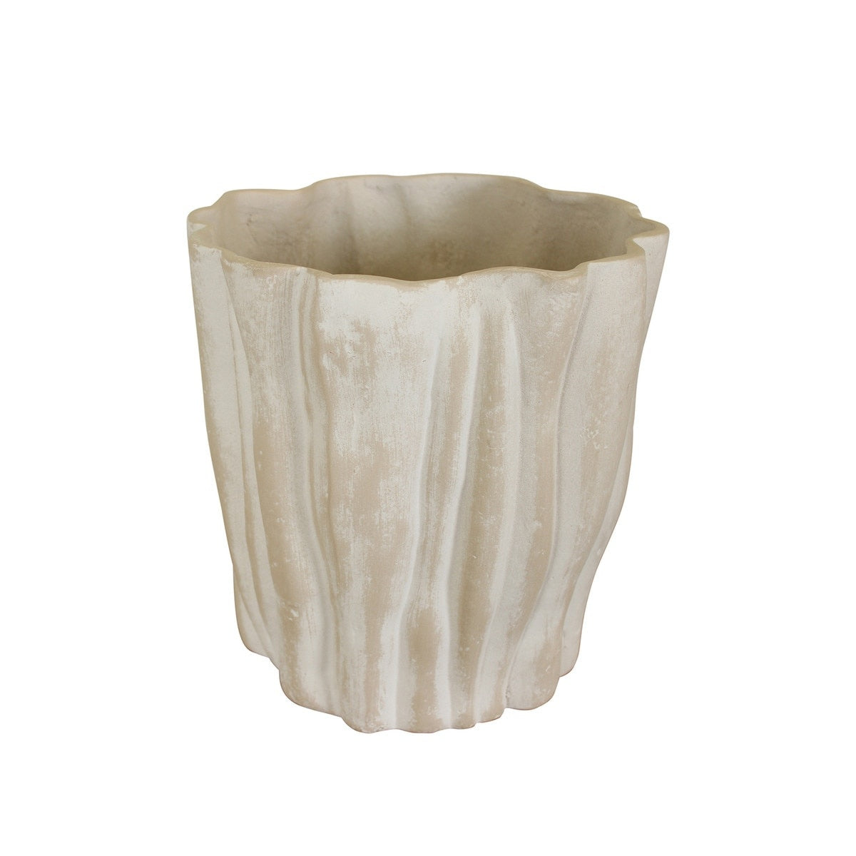 Eleanor Small Ecomix Decorative Cache Pot — alternate view 2