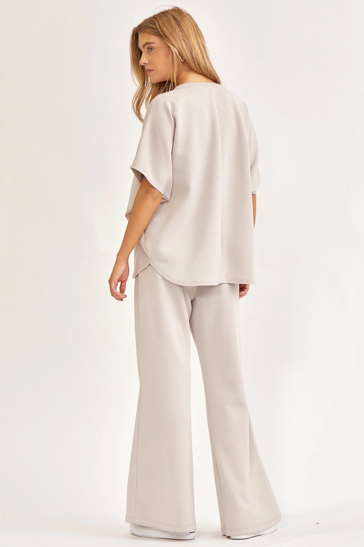 Poncho Top + Bell Bottom Modal Set — alternate view 2