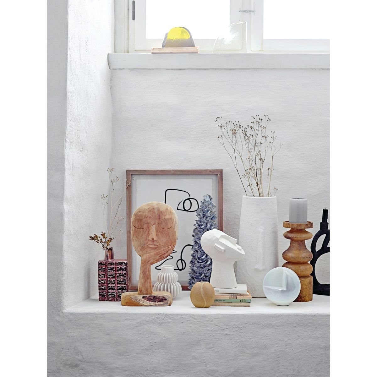 Decorative Stoneware Vase — alternate view 2