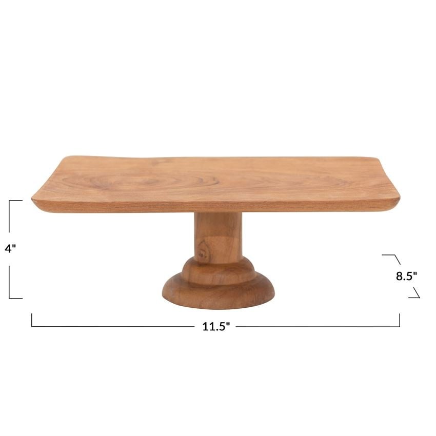 Teakwood Pedestal — alternate view 4