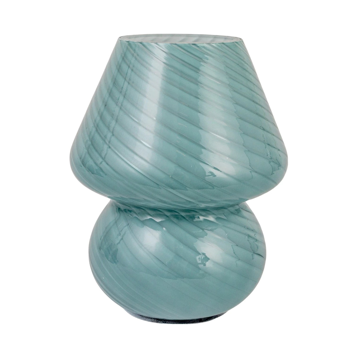 Hand-Blown Art Glass LED Table Lamp with Touch Sensor — alternate view 2