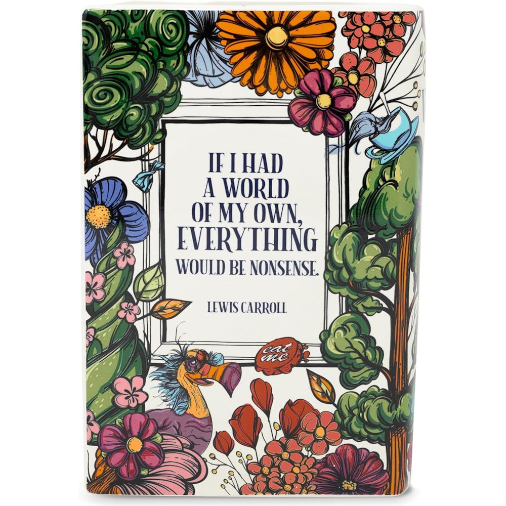 Alice in Wonderland Large Book Vase — alternate view 4