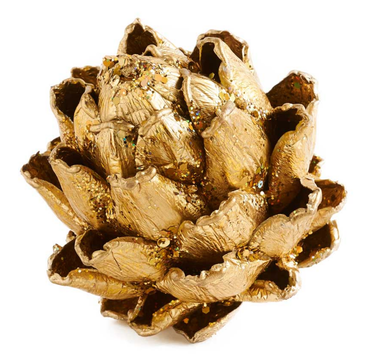 Gold Glitter Artichoke