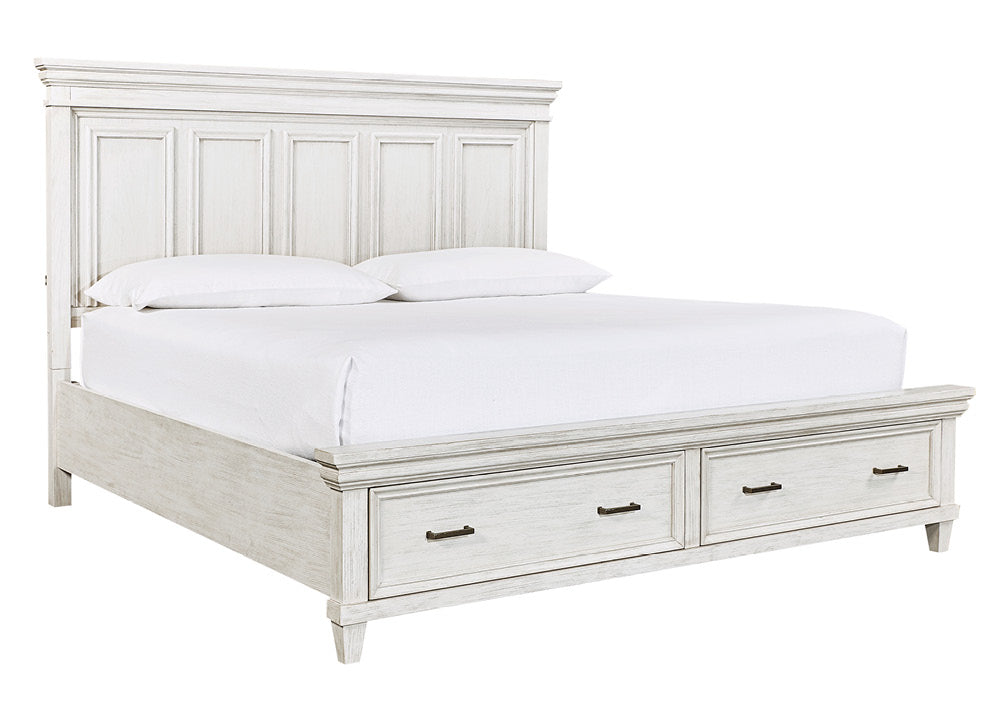 Queen Caraway Panel Bed with Storage